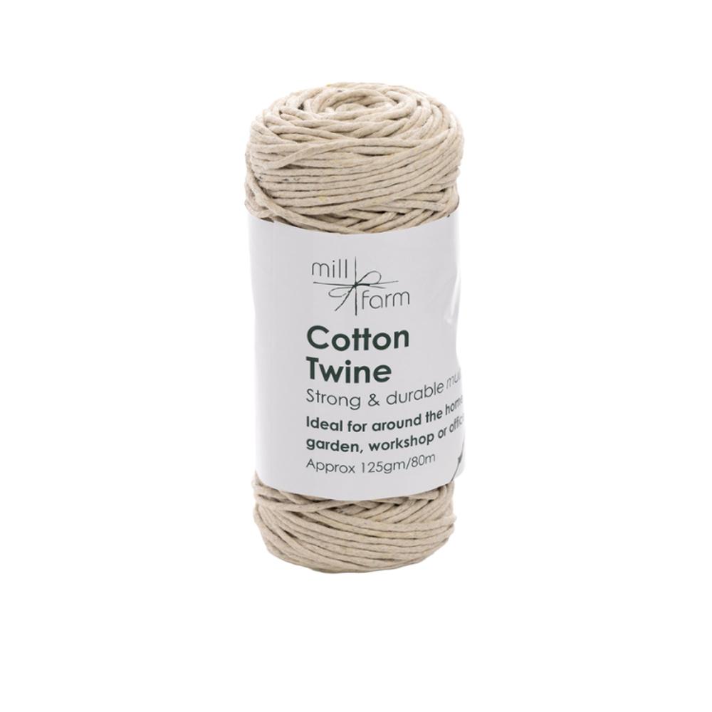 Mill Farm Cotton Twine Spool Small 125g / 80m