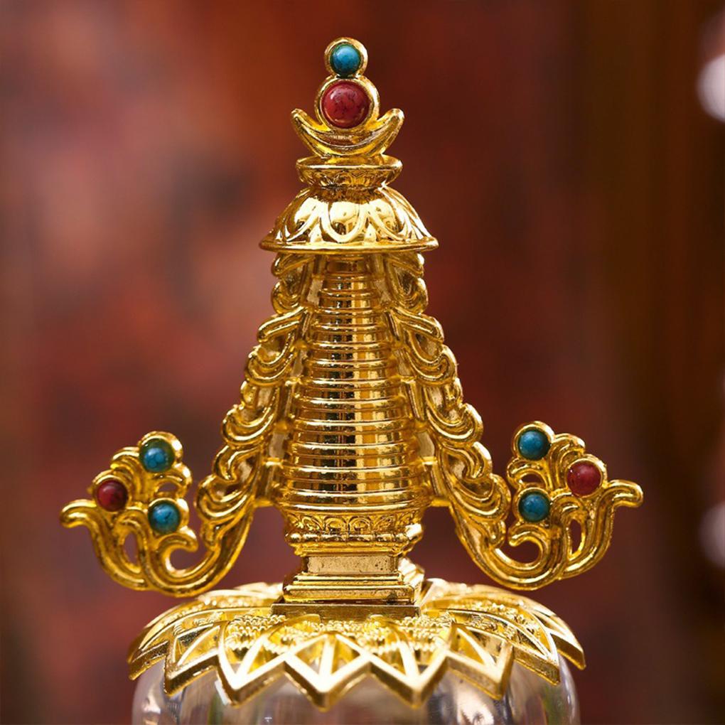 Natural Crystal Buddhist Statue Exquisite Craft And Meaningful Decoration Tibetan Buddhist Statue