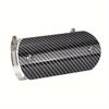 Motorcycle Middle Section Exhaust Pipe Stainless Steel Heat Shield Moto Exhaust Pipe Anti Scald Insulation Cover Silver