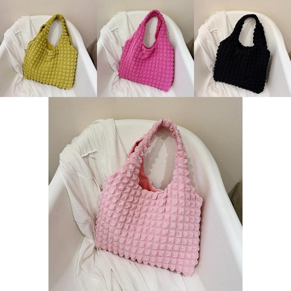 Trendy And Stylish Cotton Bucket Tote Bag For Women Chic Casual Design And Versatile Use