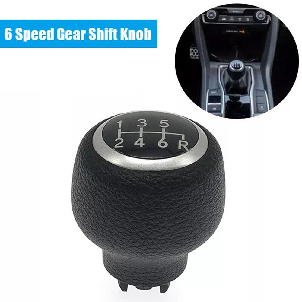 6 Speed Shifter Knob Handle For Honda For Civic 2016-2019 54102TBAL02ZB Replace
