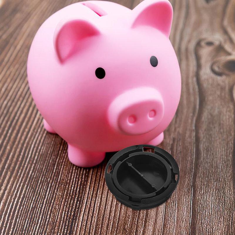 5 Stück Vinyl Sparschwein Stopfen Kappen Lochstopfen Ersatzstopfen Klein ABS Bodenabdeckung