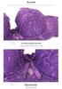 Plus Size Wireless Push-Up Lace Bra - Comfortable Support for Women