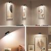 1/2/3Pcs No-Drill Magnetic LED Light Rechargeable Art Display Light  Office Decor