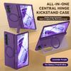 Applicable to Samsung ZFold8Ultra folding mobile phone case fold8 matte skin magnetic suction center shaft bracket protective cover