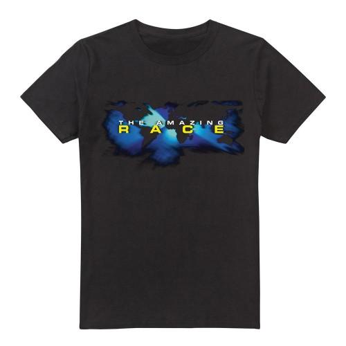The Amazing Race Mens Faded Globe T-Shirt
