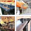 Gutter Drainage Leaf Filter Durable Anti-Clog Roof Pipe Strainer Reusable Floor Drain Guard for Residential Yard Use