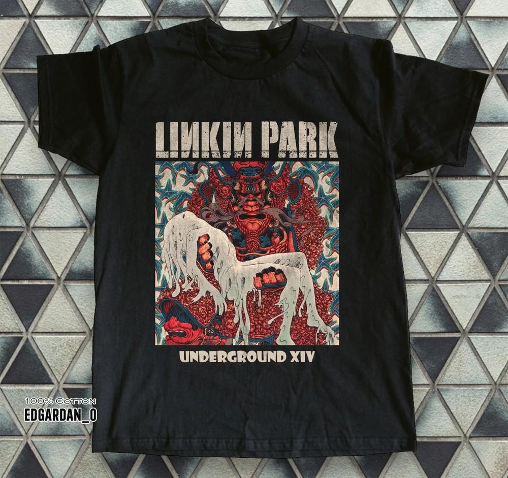 RARE! Linkin Park Underground XIV Album Band Black Unisex T-shirt Size S-5XL HOT Unisex T-Shirt XXXL