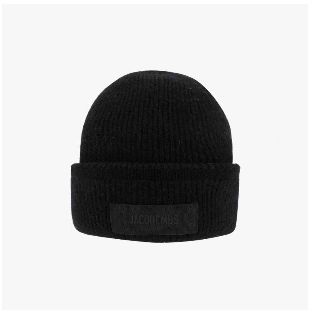 Jacquemus Le Bon Gross Grain grosGrain Logo Beanie Acu00666ak00227