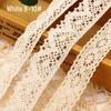 Woven Cotton Lace Fabric for DIY Tablecloths, Sofas, Bedding, and Curtains
