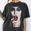 Tim Curry Memorial Shirt Rocky Horror Frank N Furter Vintage Horror Tee