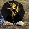1PC Fairy Sparkles Umbrella-8-Rib Reinforced, Automatic Open, Lightweight & Durable, Cute Fashion Accessory for Outdoor-F2645