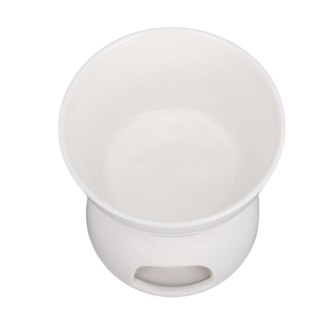 Chocolate Fondue Pot Set 300ML Non Slip Base Ceramic Cheese Butter Fondue Maker Set for Home