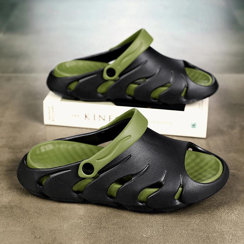 Slippers for Men Men's Sandals Shoes for Men Non-Slip Shoes Wear-resistant Beach Soft and Comfortable Bathroom Slippers New