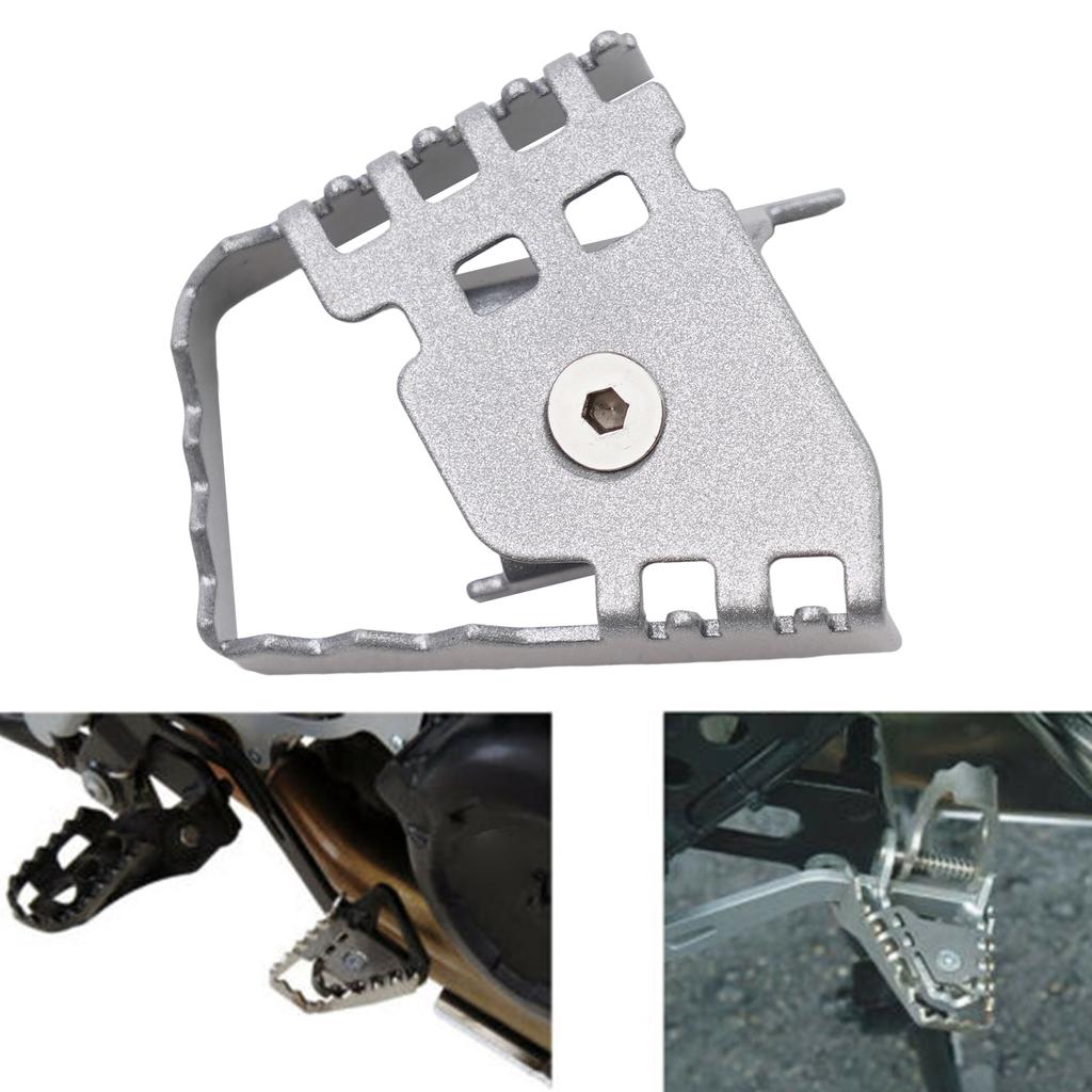R1200GS Brake Lever Extension Stainless Steel Pedal 1 Set ADV Accessories Enlarge F700GS For BMW LC F800GS Durable