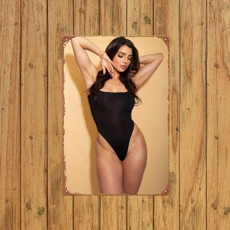 Metal Tin Sign 8x12 Inch Vintage Retro Wall Art for Home Decor Bar Bathroom Bedroom