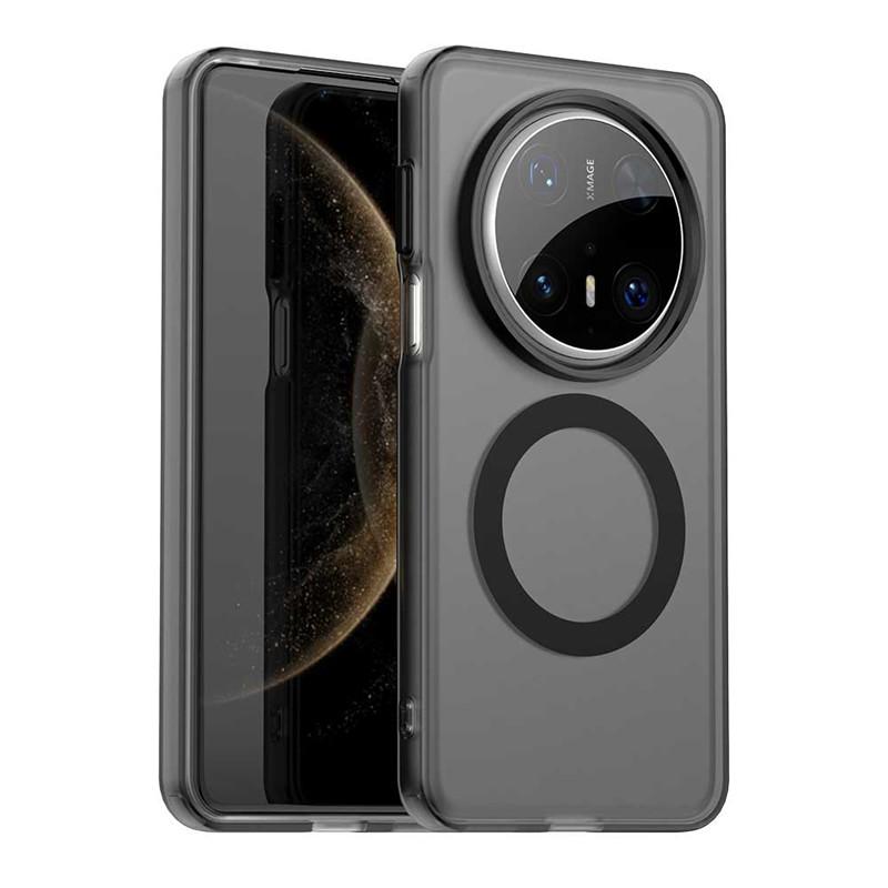 For Huawei Mate 70 Pro Case For Huawei Mate 60 70 Pro+ Cover Translucent Candy Color Matte Magnetic Shockproof Protective Bumper