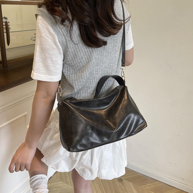 Trendy Design Crossbody Handbag Elegant Leather Classic Hobo Messenger Bag For Women Fashion Large Capacity Shoulder Totes