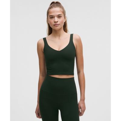 Align  TAnk Top  Light Support  A B Cup rAinforest Green