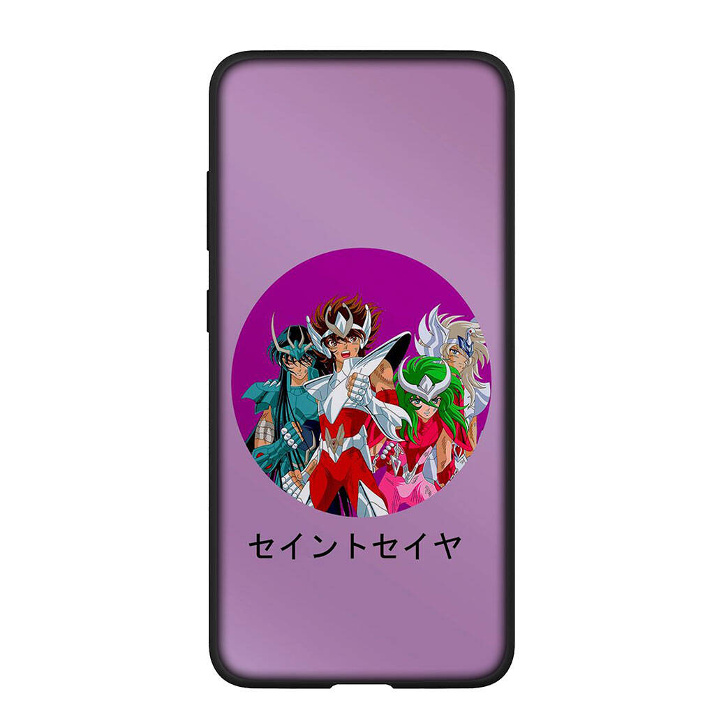 Phone Case for Samsung Galaxy S25 S23 S22 S24 Ultra FE S9 A05 A06 A15 A16 A36 A37 A35 A54 A55 A56 A57 A25 A26 A53 A17 Poster Saints Anime Seiyas Cover