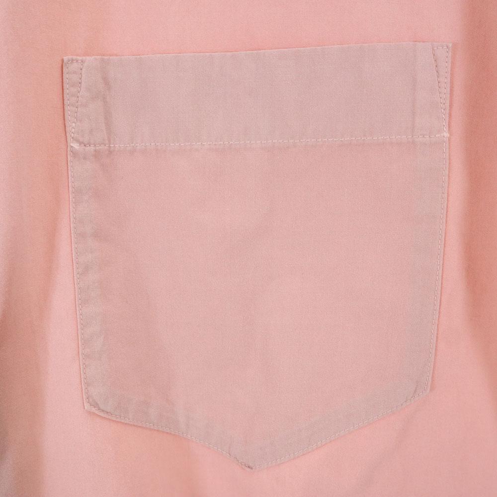 ISSEY MIYAKE Made In Japan Long Sleeve Band Collar Shirt 1 Pink Men's Used