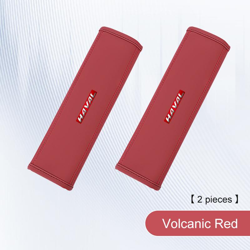 Car Leather Shoulder Protector Pad For Haval H6 Jolion H9 F7X F7 Dargo H1 H2S M6 H3 H4 H5 H7 Auto Safety Belt Cover Accessories