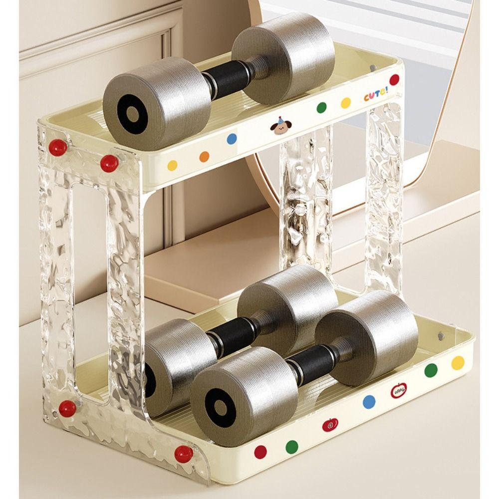 Detachable Spice Rack High-capacity Standing Seasoning Rack 2-layer Storage Rack  Kitchen