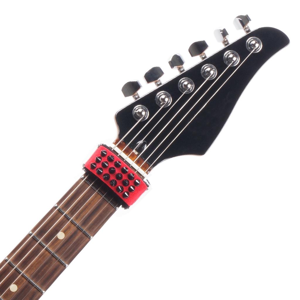 Punk Style Guitar String Muter Guitar Fretboard Muting Tape String Mute Noise Reducer Dampener Fit for 6/7 String Guitar