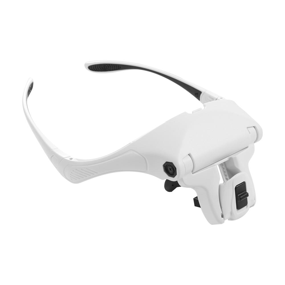 Tatuaż na brwi LED Light Lupa z pałąkiem na głowę Okulary Przedłużanie rzęs