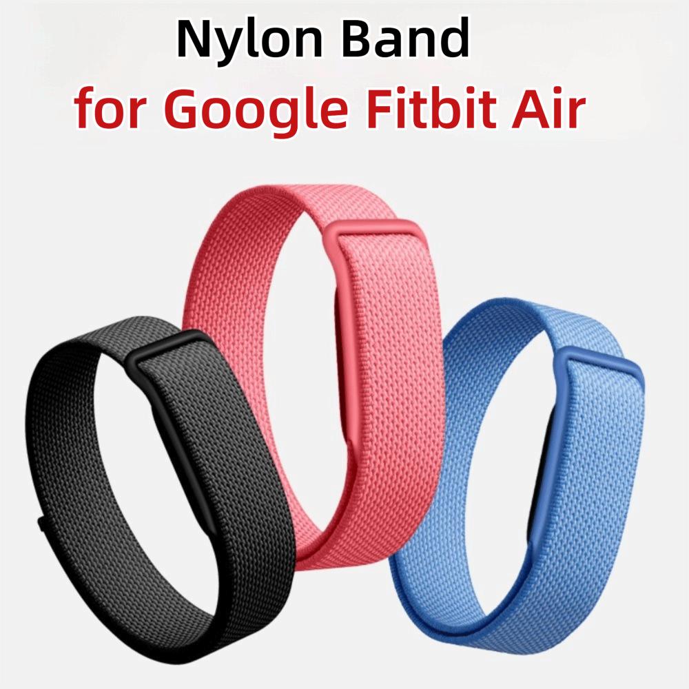 Schlaufe Nylon Band Verstellbares Sport Armband Ersatzband für Google Fitbit Air Fitness Tracker