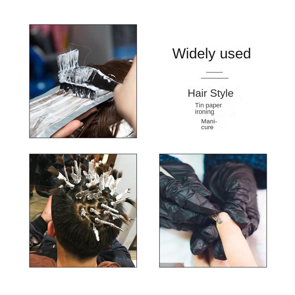 Hairdressing Supplies Perm Aluminum Foil Paper Highlighting Nail Aluminium Foil  Salon