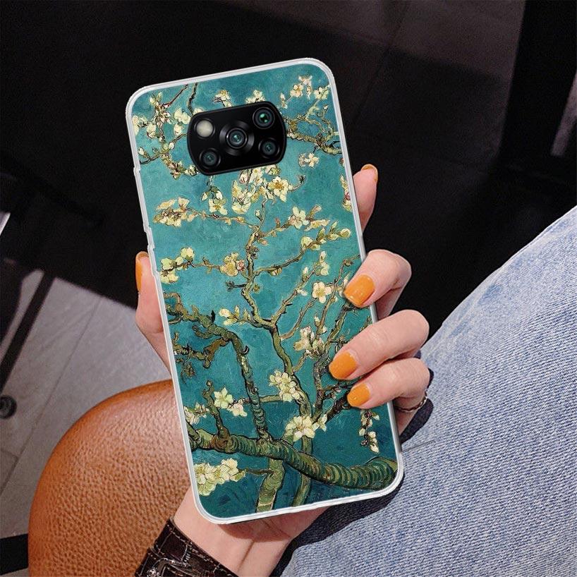 Van Gogh Oil Art Painting Phone Case For Xiaomi Poco X7 X6 X5 Pro F7 Ultra Redmi 15C 15 13C 13 12C 12 10 10A 10C 9 9A 9C 9T Cove
