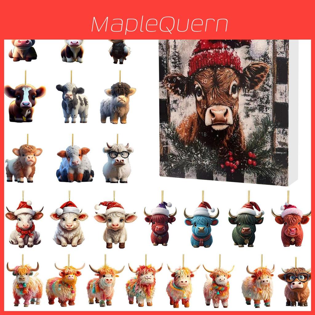 Christmas Blind Box Creations With Yak Acrylic Hanging Decor For Holiday Gifting