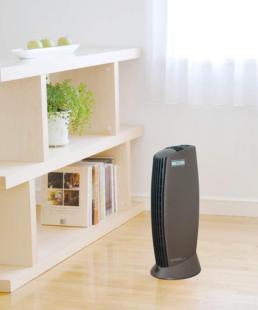 Air Purifier Cafe Mocha Deodorizer 21 tatami Power Saving Power Saving Dust Collection Quiet Pollen High Performance Power Saving Measures Filterless