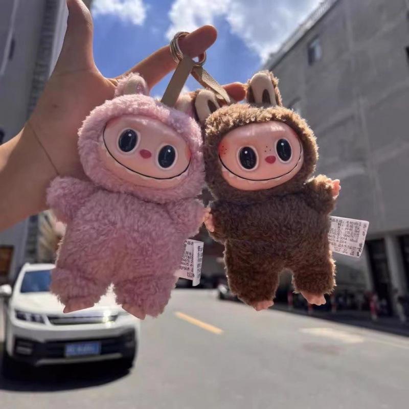 Labubu Gen 1 Bubble Series Matte Vinyl Keychain Plush Doll Gift