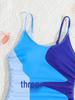 2024 European & American Girls' One-Piece Swimsuit – Stylish Resort Swimwear for Children