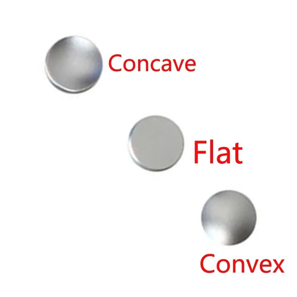 Flat Convex Concave Camera Shutter Button Black Red Silver Camera Triggers  Camera Accessories
