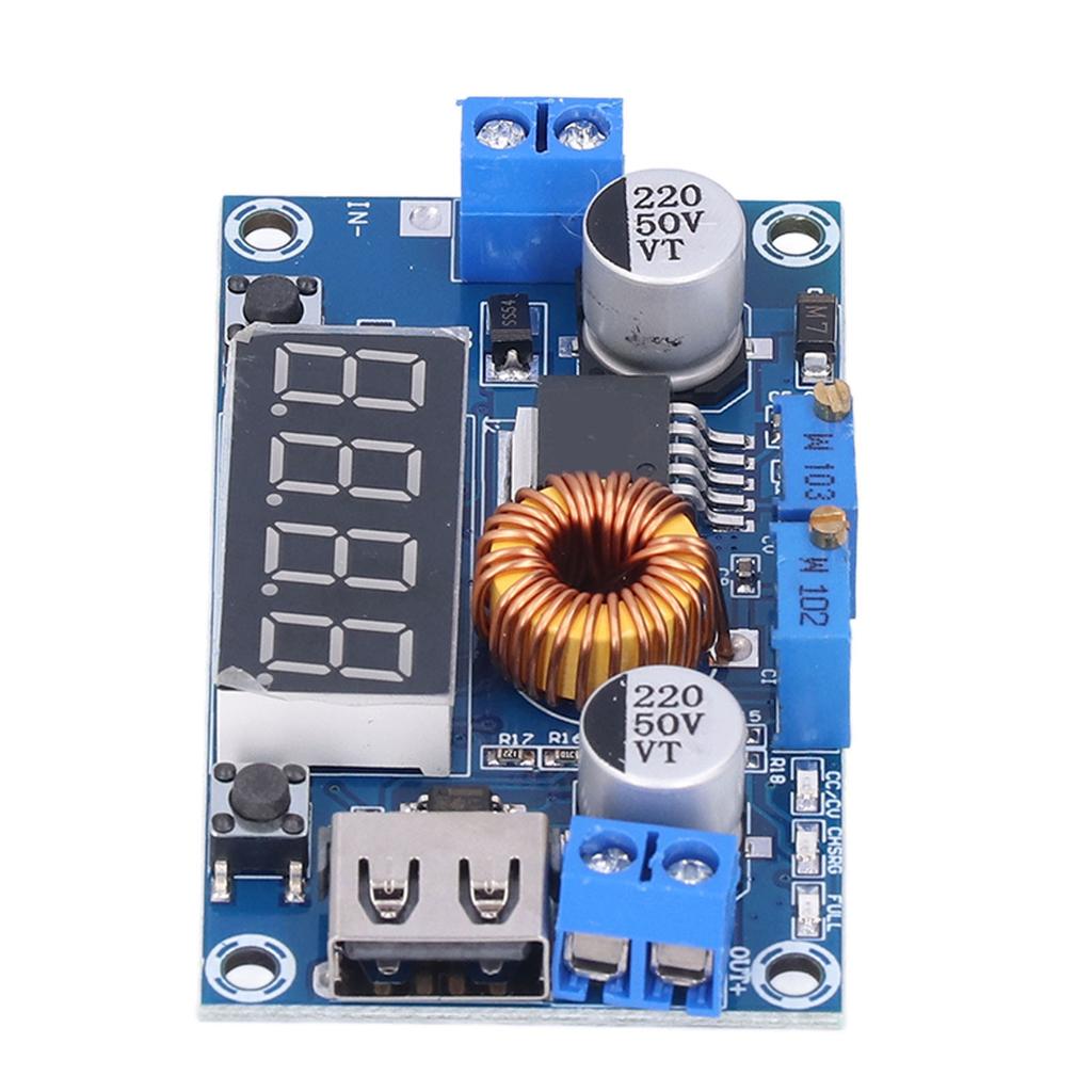 Netzteil Abwärtsmodul Konstantstrom-Spannungswandlerplatine mit USB-Schnittstelle 5A