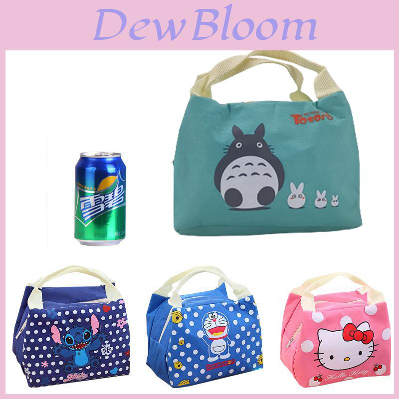 Doraemon Totoro Stitch Wasserdichte Niedliche Lunchtasche mit Großer Kapazität