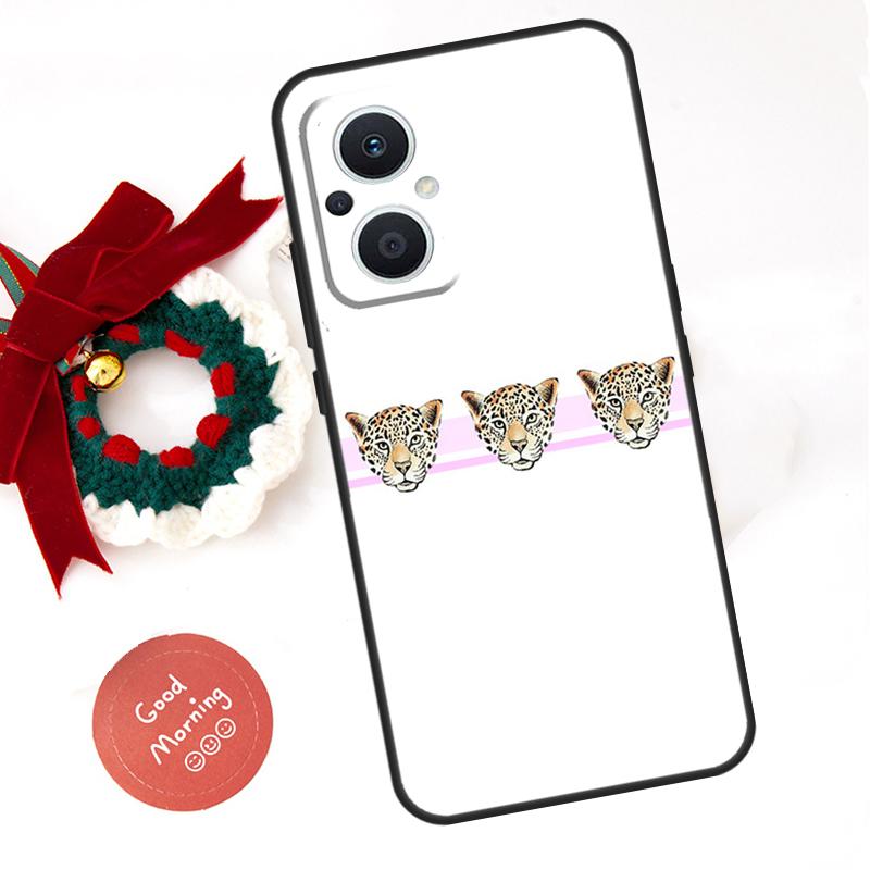 Tigers Cheetah Print Funda For OPPO Reno 13 F 14F 12F 11F 10 11 12 14 Pro 7 8 Lite OPPO Find X9 X8 X6 X5 Pro Case