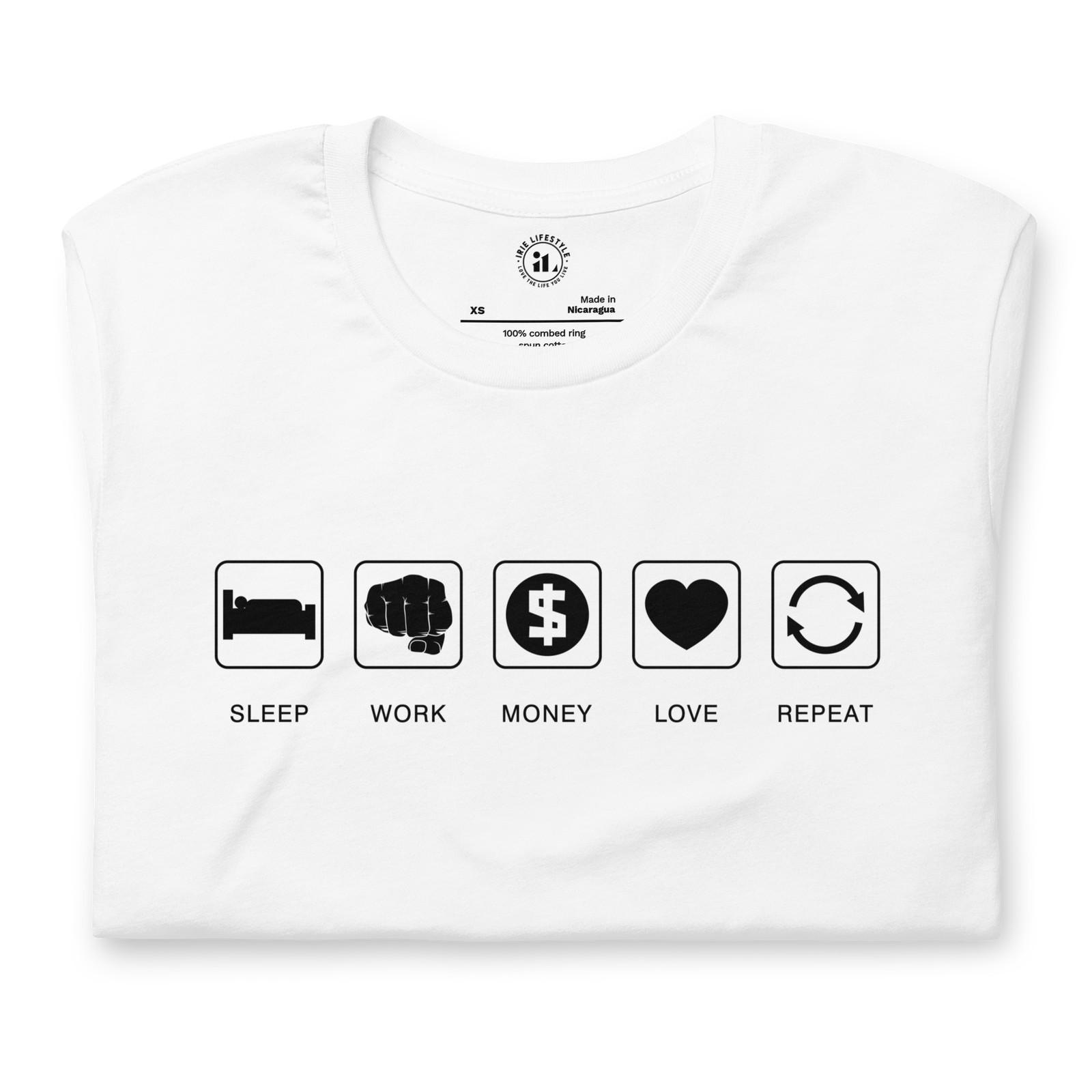MONEY REPEAT. Unisex t-shirt XXL