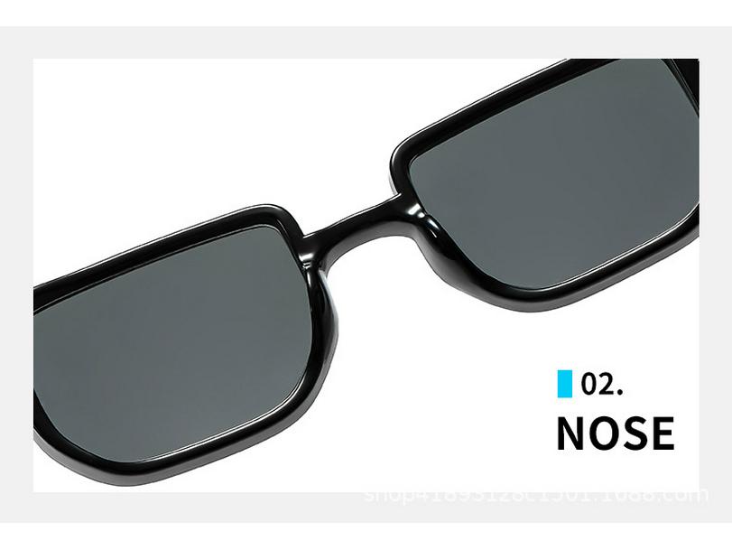 Women's Trendy Small Frame Square Sunglasses - European & American Style, Fashionable & High-End, Ins Street Style.