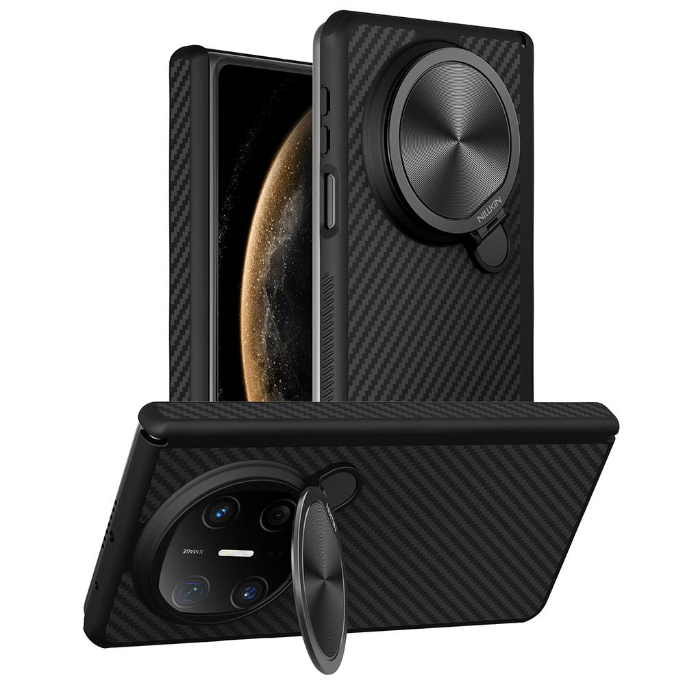 

NILLKIN Для Huawei Mate X6 Чохол Сумісний з MagSafe ТПУ+Арамідне волокно Кришка об єктива Підставка Чохол для телефону A