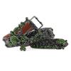 Black and Green Hip-hop European and American Big Skull Belt Personality Trendy Men Jeans Versatile Belt High-end
