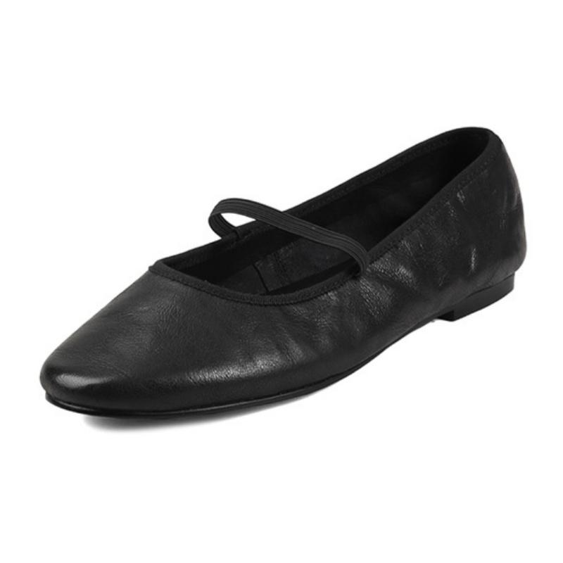 Fashion Women's Ballet Shoes Mary Jane Round Toe Casual Low Heel Shoes 2025 Autumn Fashion Wedding Party Temperament Women Flat Shoes