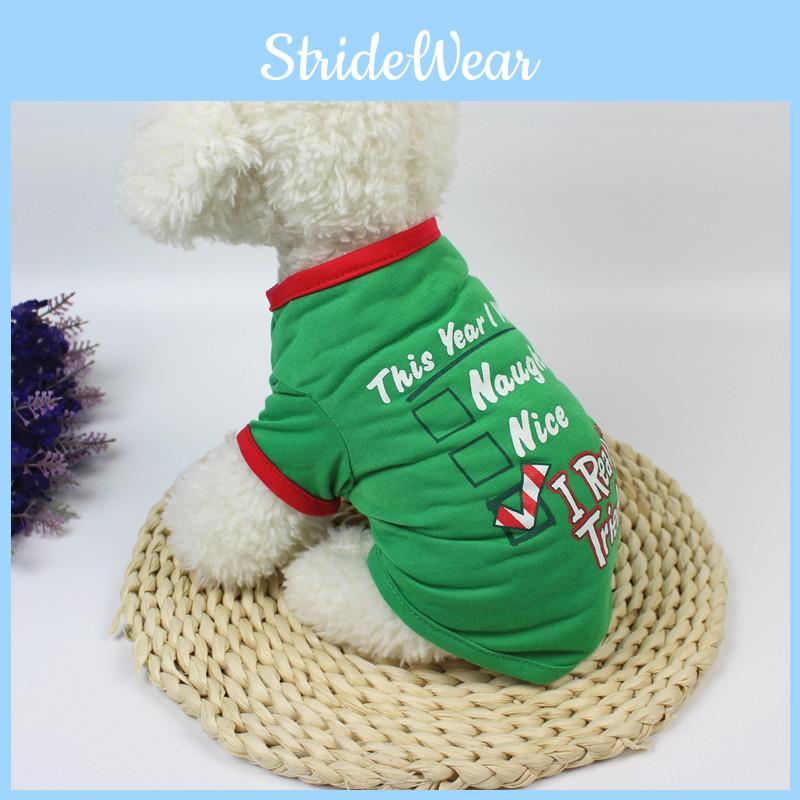 Gemütliche Weihnachts-Haustierkleidung Hunde Weihnachtsmann Pullover Shirt für entzückende Welpen und Katzen