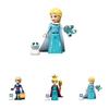 Frozen Minifigure Anna Elsa Olaf With Scepter Lamp Non-toxic And Recyclable Abs Material
