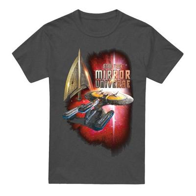 STAR TREK Unisex Adult Mirror Enterprise T-Shirt