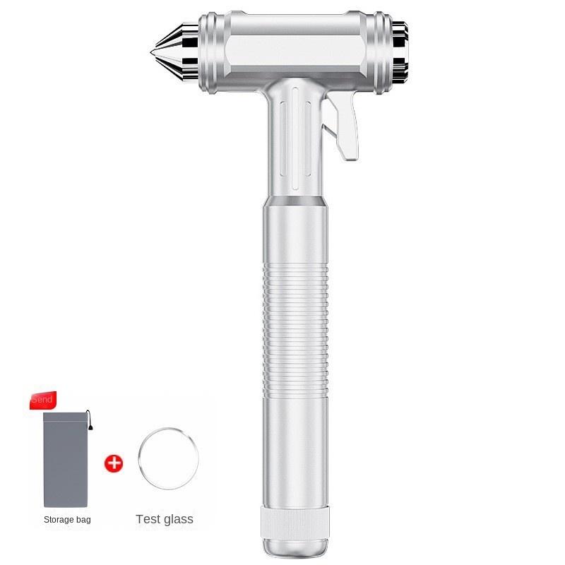 Car Safety Hammer Automotive Aluminum Alloy Window Glass Breaker with Seatbelt Cutter for Vehicle Car Emergency Escape Tool