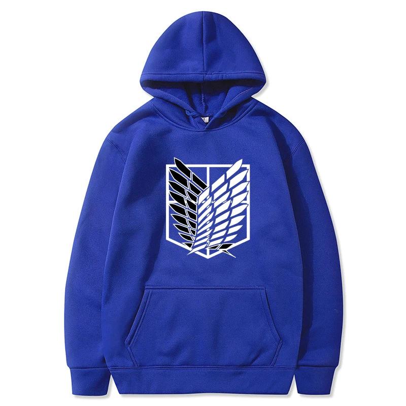 Women's Long Sleeves Japan Anime Attack on Titan Women Hoodies Autumn Winter Sweatshirts Hoodie Fashion Sweatshirts